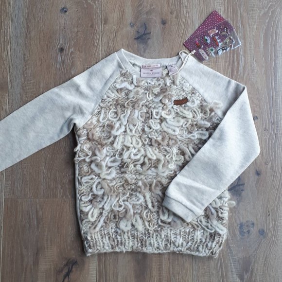 NWT Girls Scotch & Soda R'belle Girls Sweatshirt - Picture 1 of 4